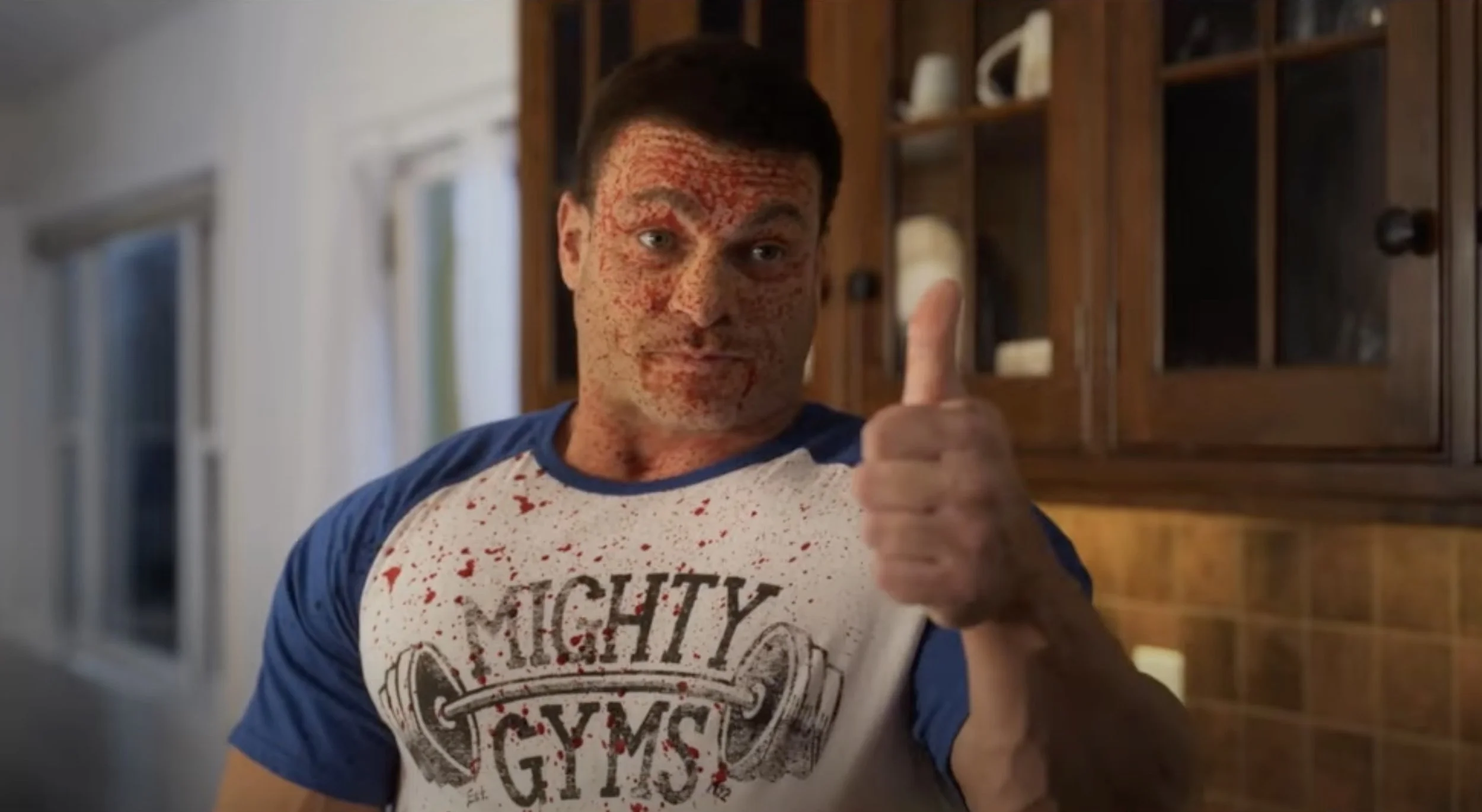 Super fun and gnarly trailer for the wrestling horror comedy HERE FOR BLOOD